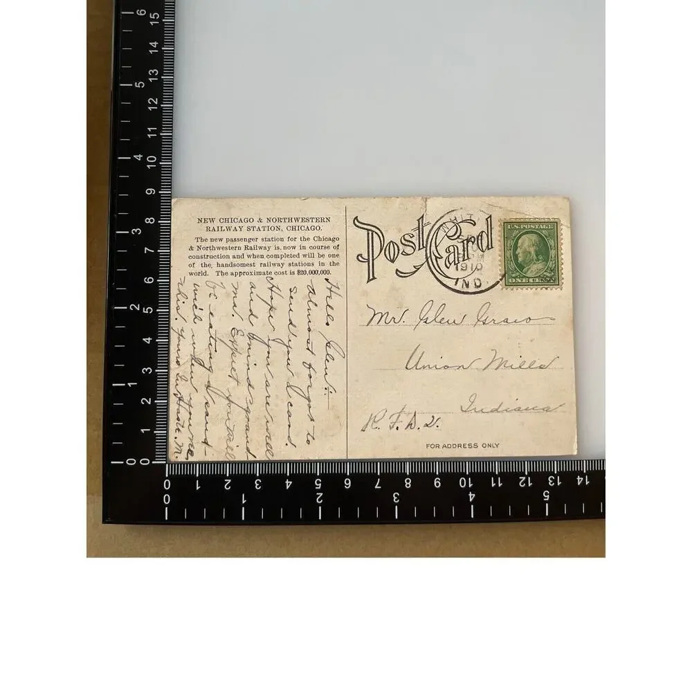 Antique 1910 printed